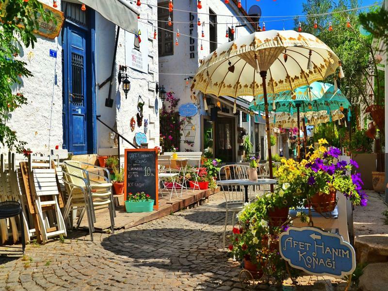 Afet Hanim Konagi Alacati Exterior foto